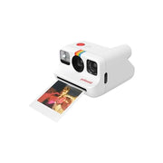 Polaroid Go Instant Camera Gen 2, Compact Portable Design, USB-C Rechargeable, Selfie Mirror, Double Exposure, Self-Timer, White, Includes 16 Instant Photos