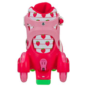 Roller Derby 1963BM Fun Roll Girl's Junior Adjustable Roller Skates, Pink, Medium