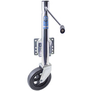 Dutton-Lainson 1500 lb Trailer Tongue Jack, Swivel, 8 in Polypropylene Wheel, Zinc-Plated Finish, 10 in Travel, 22800