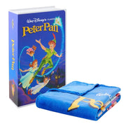 JayFranco JF-PAN-50870 Disney Peter Pan Classic VHS Boxed Silk Touch Throw Blanket, Multicolor, 50 x 70 in