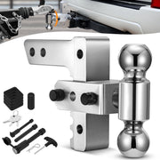 SPEEDWOW Adjustable Trailer Hitch, 20,000 lbs Towing Capacity, Fits 2