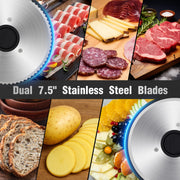 Fatabeta 200W Electric Meat Slicer for Home
