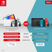 Nintendo HEGSKAAAA Switch (OLED Model) - White (Japanese Version)
