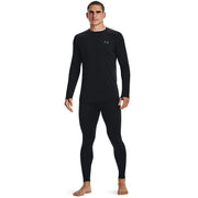 Under Armour ColdGear Base 3.0 Series Packaged Leggings for Men - Black/Pitch Gray - S