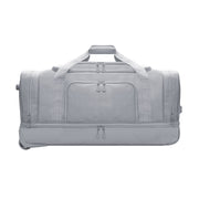 IFLY 30 Inch Rolling Duffel Bag, Drop Bottom, Telescopic Handle, Gray