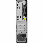 Lenovo ThinkCentre M75s Gen 5 Desktop Computer, AMD Ryzen 5 PRO 8500G Hexa-Core, 16 GB DDR5 RAM, 256 GB PCIe NVMe SSD, Small Form Factor, Black, Windows 11 Pro, AMD Radeon 740M Graphics, 12TA000RUS