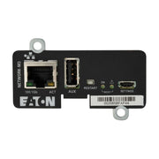 Eaton Cybersecure Gigabit Network-M3 Card, Internal Ethernet, 1 Port, 1000Base-T, Compatible with UPS and PDU