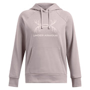 Under Armor Rival Antler Graphic Hoodie - Tetra Gray - M
