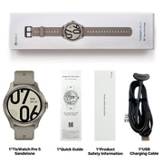 Mobvoi TicWatch Pro 5 Sandstone Snapdragon W5+ Gen 1 Platform Wear OS Smart Watch 80 Hrs Long Battery