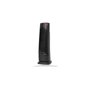 LASKO CT22835 1500W Ceramic Tower Space Heater with Remote - Black