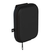 Fjorden Clamshell Case for Camera Grip, Black, Flexible Belt Loop, Metal G-Hook, Interior Mesh Pockets, Zipped Shell