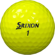 Srixon Z-Star 2023 Yellow Golf Balls Premium 3-Piece Urethane