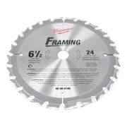 Milwaukee M18 FUEL Circular Saw, 6-1/2 Inch Blade, Brushless Motor, Battery Powered, Compact Design, 2833-20