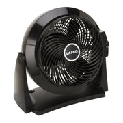 Lasko 3635 10-Inch Blades Air Flexor Floor or Wall Mount Fan, Black
