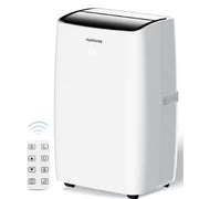 HUMSURE Portable Air Conditioners 8000 BTU (12000BTU ASHRAE) Room Air Conditioning Portable for Room 24H Timer 5-In-1 Quiet AC Unit as Cooler Dehumidifier Fan Remote Control Window Kit Included