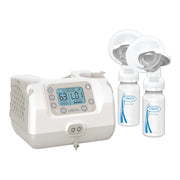 Dr. Brown'S BF100 Customflow Double Electric Quiet Breast Pump with Softshape Silicone Shields