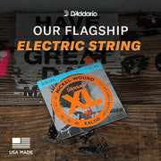 D'Addario XL Nickel Electric Guitar Strings, Regular Light Gauge 10-46, 10-Pack, Silver, EXL110-10P
