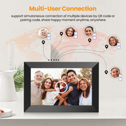 Mollan ML-DZXK-M1 32GB 10.1inch Electric Digital Photo Frames, 1 Pack