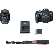 Canon 2727C002 EOS Rebel T7 DSLR Camera with 18-55mm Lens - Black, 24.1 megapixels