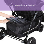Baby Trend EZ Ride Travel System with EZ-Lift Infant Car Seat, Desert Tan, 3-Wheel Stroller, Adjustable Handle