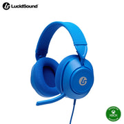 LucidSound LS10X Gen 2 Wired Gaming Headset, Blue, Over-Ear, Flip-to-Mute Boom Mic, Quick-Access Audio Controls, Premium 50mm Drivers, Xbox Series X|S and PC