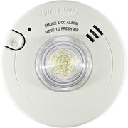 First Alert 7030BSL Hardwired Hearing Impaired Combination Alarm with Led Strobe Light, White