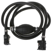 Winibo Marine Portable Outboard Engine Fuel Tank, 6.34-Gallon, Red, 9.8ft Hose with Gauge