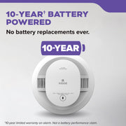Kidde 20SD10/KN-COB-LP2 10-Year Battery Smoke Detector & AA Battery Carbon Monoxide Detector Value Pack