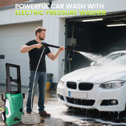 OHHANI Electric Pressure Washer, 2030 PSI, 2.4 GPM, 220V, 32 ft Hose, Foam Cannon, 4 Quick Connect Nozzles, Green
