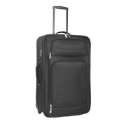 Protege PG-28-REG2WBLK Regency 28-inch Softside Checked Upright Luggage, Black