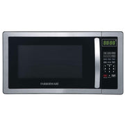 Farberware FMO11AHTBKB Classic 1.1 Cubic Foot 1000-Watt Microwave Oven, Stainless Steel