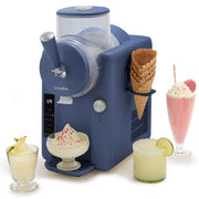GreenPan Frost Ice Cream and Frozen Drink Maker, Built-In Compressor, 2-Quart Capacity, 6 Modes, 7 Texture Settings, Gray