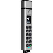 DataLocker K350 Encrypted USB Flash Drive, 16 GB, AES 256-bit Encryption, FIPS 140-2 Level 3, MIL-STD-810G Rated, IP67 Waterproof, USB 3.1 Gen 1 Type A, Digital Display with Keypad
