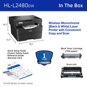 Brother HL-L2480DW Compact Monochrome Multi-Function Laser Printer