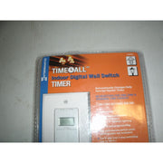 Intermatic Indoor Digital Wall Switch Timer, Time All Series, Digital Programming, Clear Display, EJ500CL