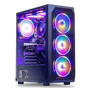 MXZ MXZ00768172200290 Gaming PC Desktop Computer AMD Ryzen 5 5500 3.6GHz GTX1660S 16GB DDR4 500GB SSD RGB Fans WiFi Windows 11 Ready