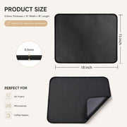 RYLZX 2PCS Heat Resistant Mats for Countertop - Fireproof 15x18 in Heat Resistant Mats for Air Fryer