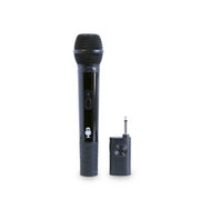 Singing Machine Smm107 Unidirectional Dynamic Wireless Microphone, Black