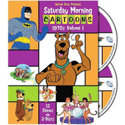 Warner Home Video Saturday Morning Cartoons 1970s Volume 1 DVD Movie 2-Disc Set Classic Family Animation 1000091149