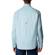 Columbia PFG Super Tamiami Long-Sleeve Shirt for Men - Canyon Blue - S