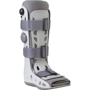 DJO Global AirSelect Adjustable Walking Boot, Medium, Gray, Semi-Rigid Shell, SoftStrike Shock Absorption, Ambidextrous Fit, AC141FB01-M