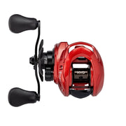 Lew's KVD Elite Baitcast Fishing Reel, Left-Hand Retrieve, 8.3:1 Gear Ratio, 6+1 Bearings, Red/Black, KVD1XHLG2