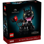 LEGO Icons How to Train Your Dragon Toothless Articulated Model Kit, 784 Pieces, Multicolor, 6549095