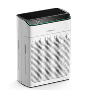 Morento MR5866 Smart Air Purifier, Dual Air Intake, Double-Sided HEPA Filter, Wi-Fi Enabled, Alexa Compatible, 1290 Sq Ft Coverage, White, MR5866