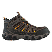 Thorogood Crosstrex Hiker Mid Waterproof Composite Toe Work Boots for Men - Brown/Orange - 9.5M