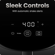 Chefman TurboFry 2-Quart Digital Air Fryer with Touchscreen Control, PFAS-Free Dishwasher-Safe Basket, Black, RJ38-2D-BLACK-MX