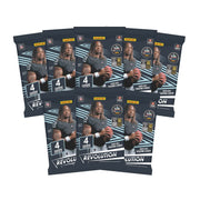 Panini 2025 Revolution Football Debut Edition Trading Card Bundle, 8 Packs with Bonus Serial Numbered Parallels