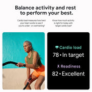 Google Pixel Watch 3 (45mm) 2024 Model - Android Smartwatch, Heart Rate Tracking, Fitbit Advanced Running, Fitness Insights, 24-Hour Battery - Polished Silver Aluminum Case - Porcelain Band - Wi-Fi