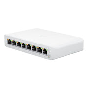 Ubiquiti UniFi Switch Lite 8 PoE, 8-Port Gigabit Network Switch with 4 PoE+ 802.3at Ports, White, USW-Lite-8-PoE