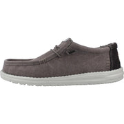 HEYDUDE Wally Workwear Slip-On Casual Shoes for Men - Granite - 11M